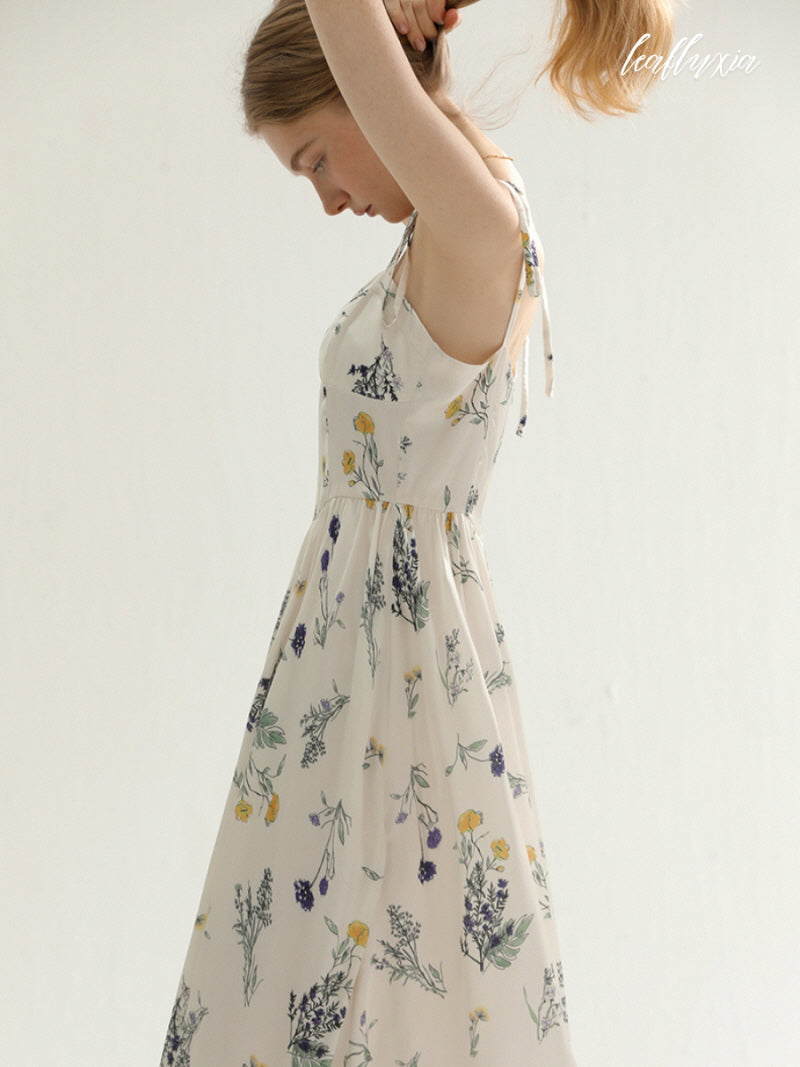 Spring Meadow Floral Dress