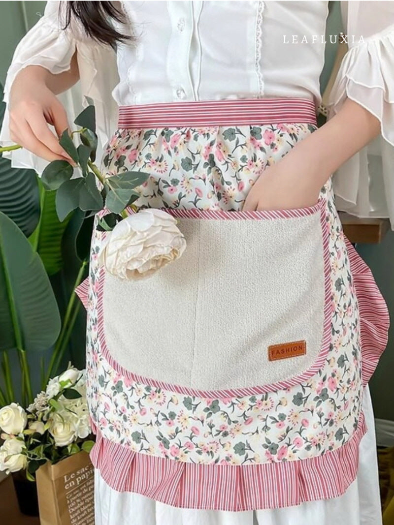 Spring Petal Half Apron