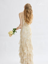 Celestine Ruffle Gown