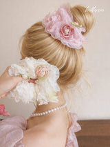 Roselight Bloom Scrunchie