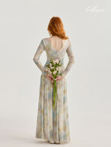 Celestine Veil Dress