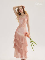 Rosabelle Cascade Dress