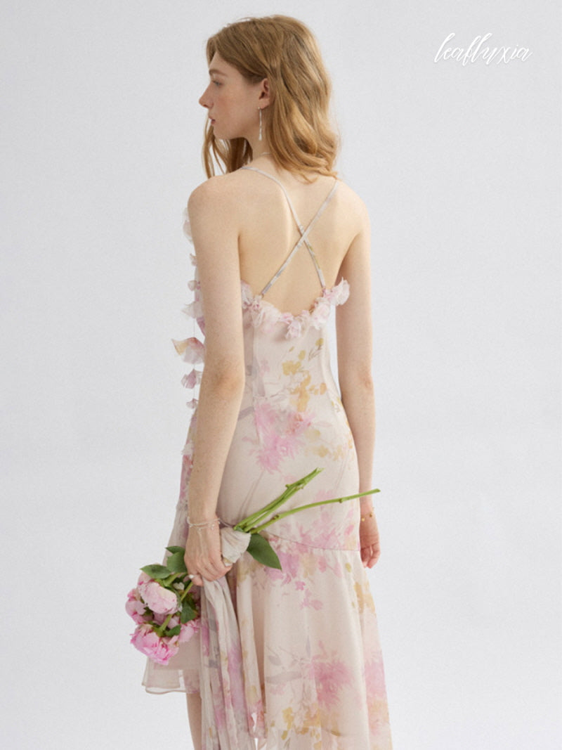 Peony Whisper Gown