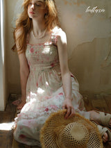 Petal Whisper Maxi Dress