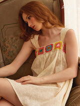 Bohemian Crochet Sundress