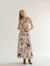Ethnic Floral Long Dress
