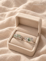 Moss Bud Branch Adjustable Ring | 925 Sterling Silver