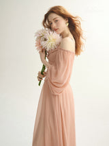 Soft Coral Grace Dress