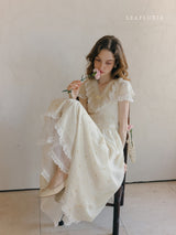 Petal Lace Reverie Dress