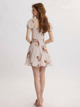 Petal Serenade Mini Dress