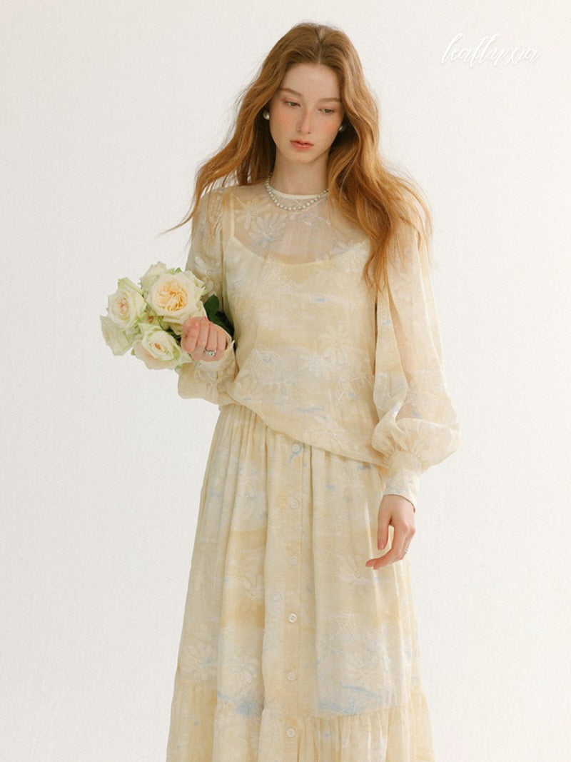 Golden Serenity Two-Piece