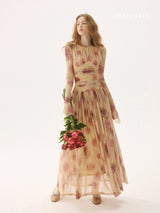 Golden Rose Reverie Dress