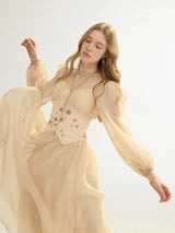 Aurelia Bloom Corset Dress