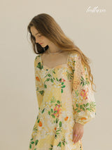 Citrus Grove Blossom Dress