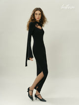 Black Orchid Evening Dress