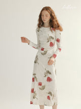 Rose & Beauty Midi Dress