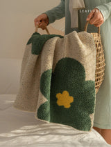 Meadow Bloom Knit Blanket