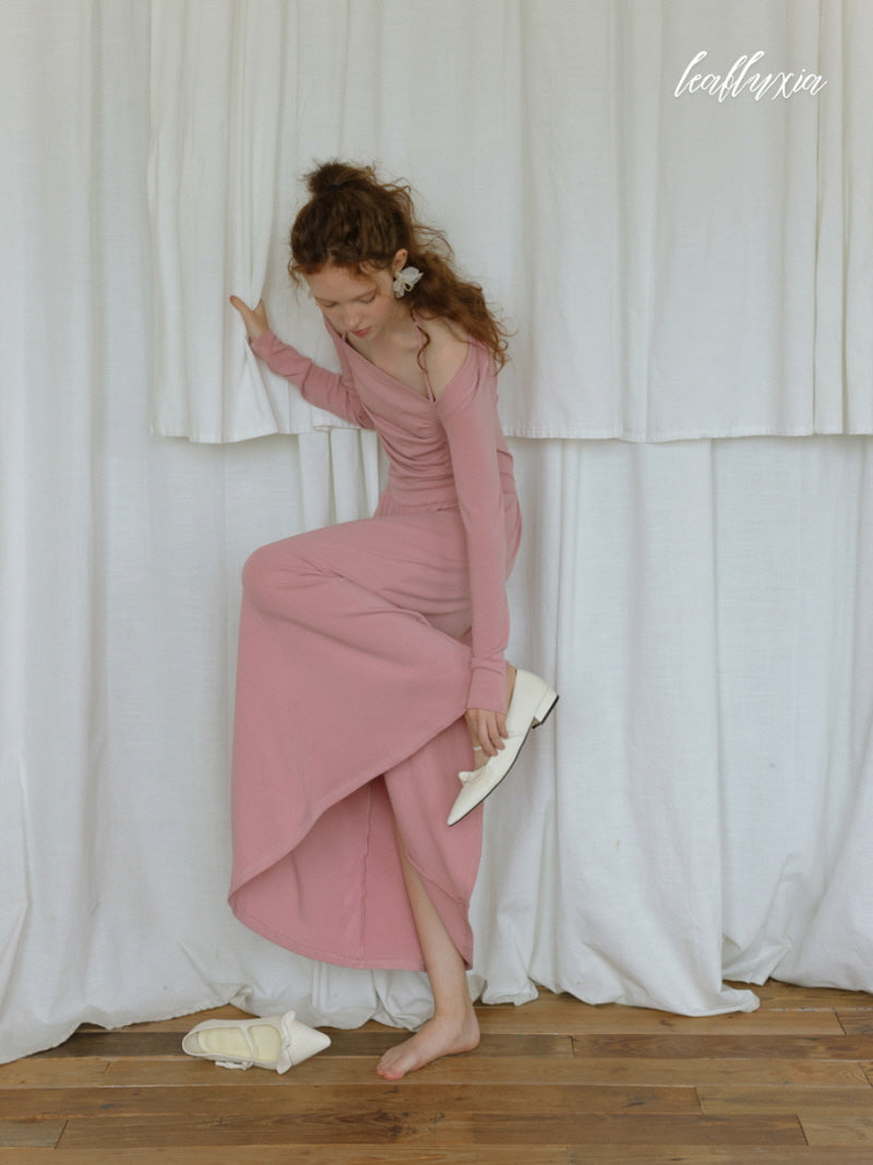 Rosy Grace Long Dress