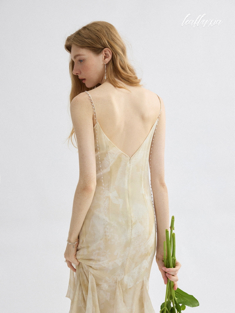 Celestine Ruffle Gown