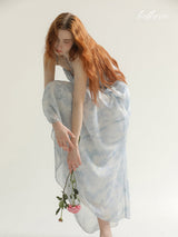 Blue Petal Reverie Dress