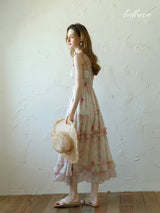 Petal Whisper Maxi Dress
