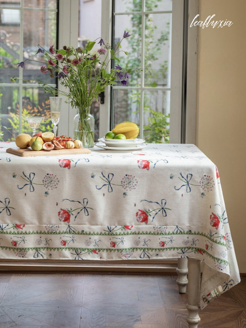 Primrose Garden Tablecloth