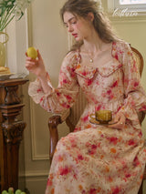 Antique Rose Floral Dress