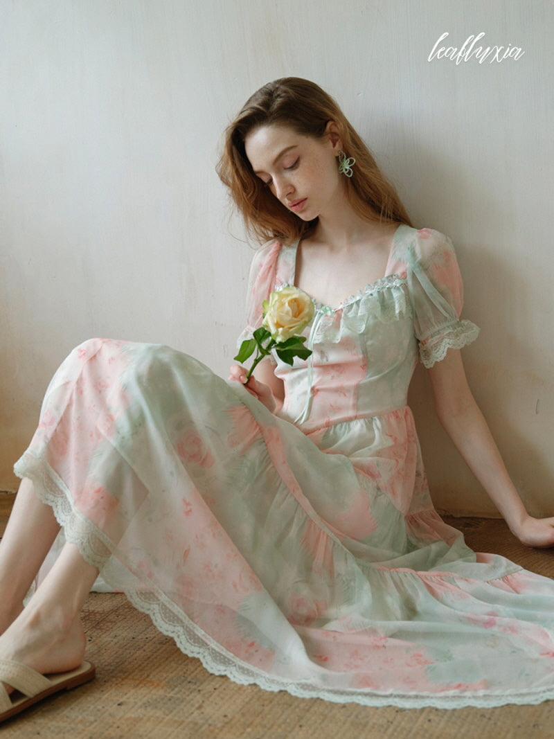 Mint Rose Sonata Dress