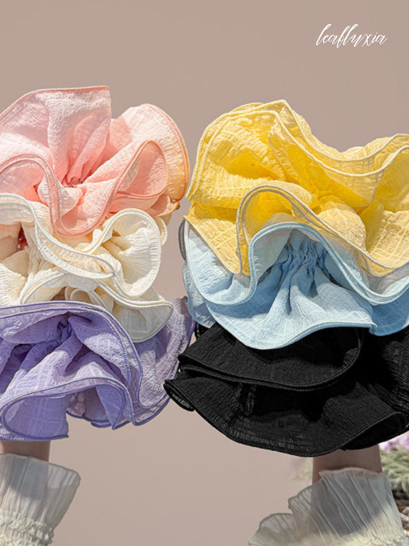 Aurielle Sheer Bloom Scrunchie