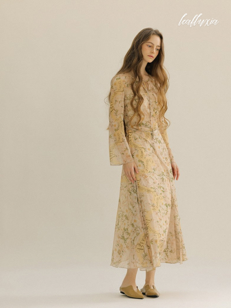 Amber Floral Long Dress