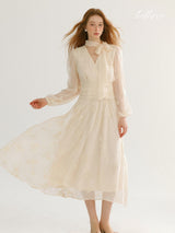 Antique White Grace Dress