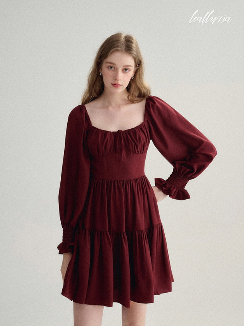 Bordeaux Muse Dress