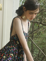 Ethereal Floral Lounge Dress