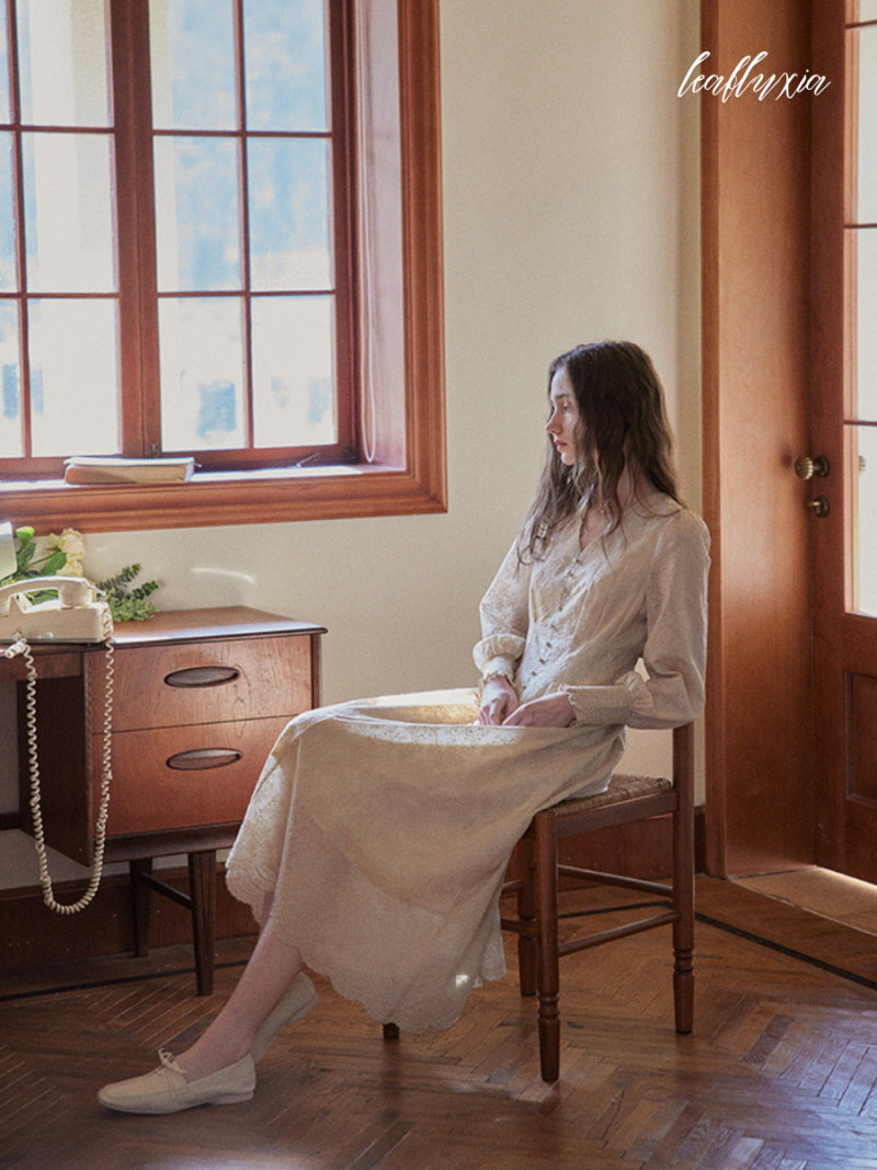 Classic Whisper Lace Dress