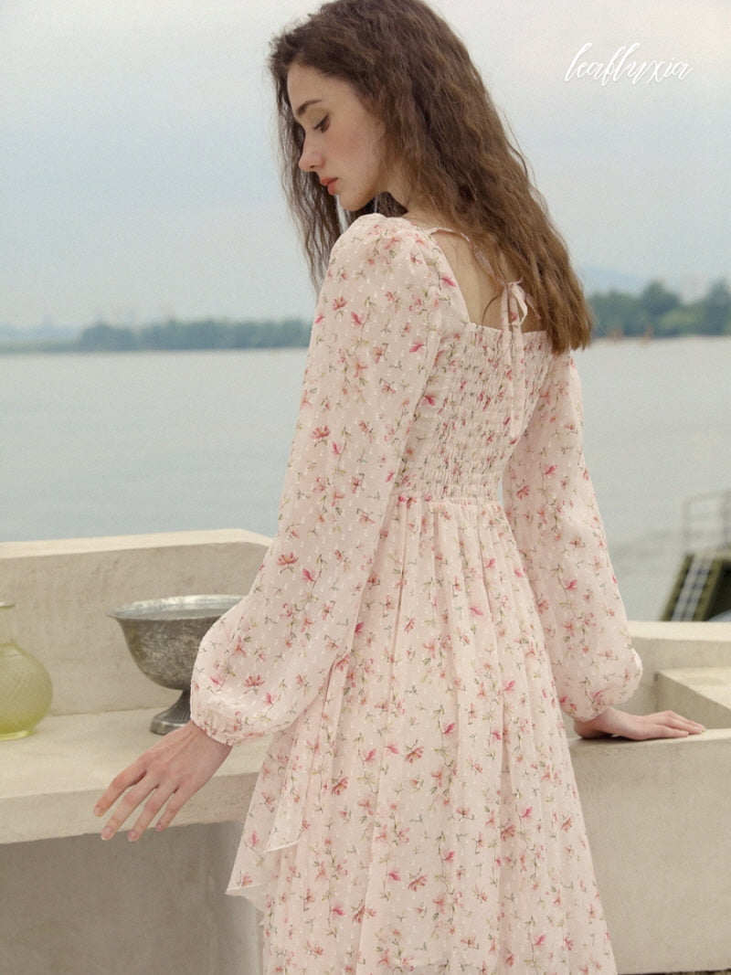 Soft Peony Dress