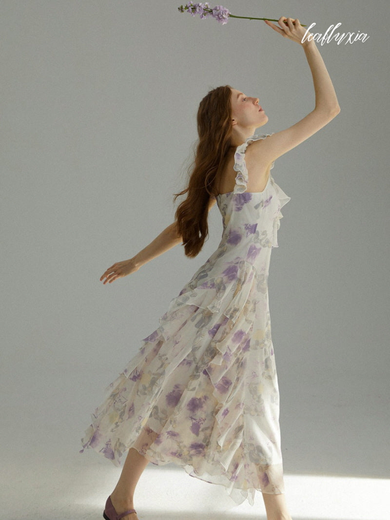 Lilac Meadow Blooms Dress