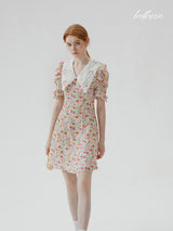 Vintage Garden Collar Dress