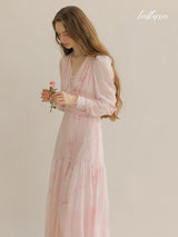 Petal Whisper Maxi Dress
