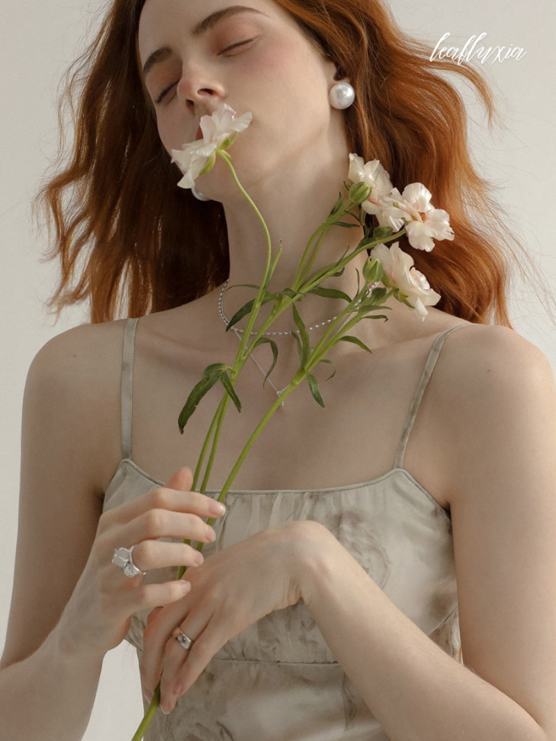 Pure Rose Veil Dress