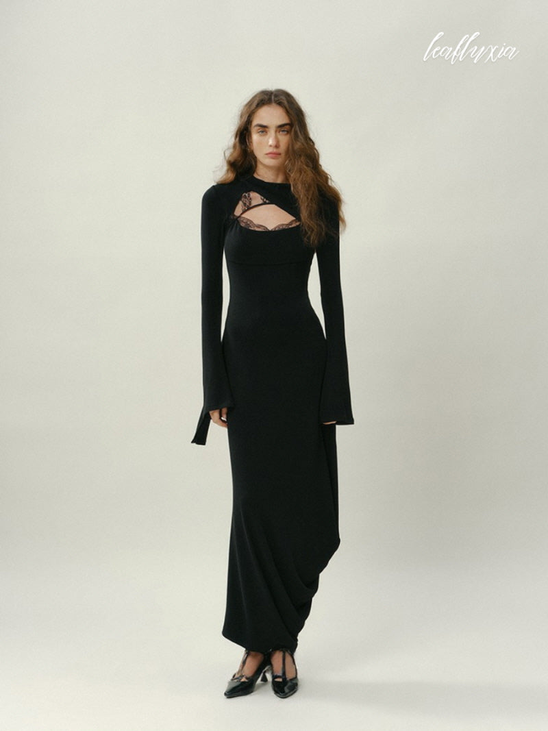 Black Orchid Evening Dress