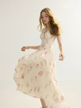 Petal Whisper Garden Dress
