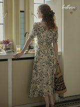 Verdant Willow Garden Dress