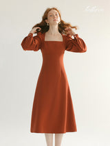 Terracotta Elegance Dress