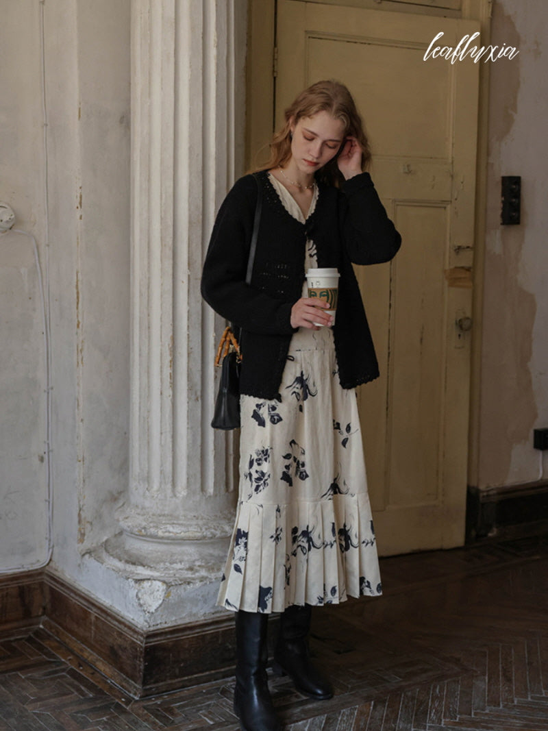 Ivory Whisper Bloom Dress