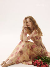 Golden Rose Reverie Dress