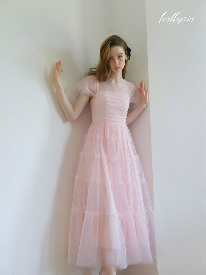 Pastel Bloom Princess Dress