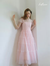 Pastel Bloom Princess Dress