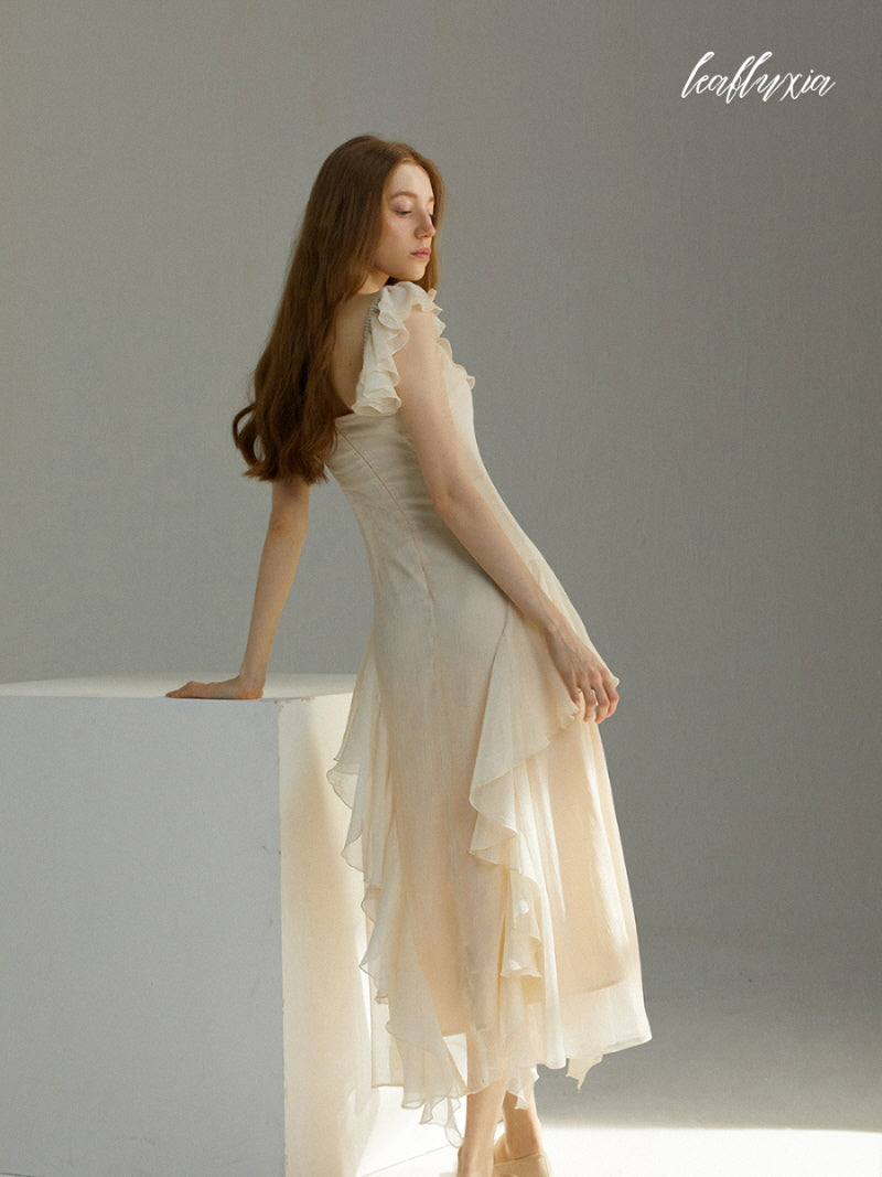 Creamy Elegance Dress