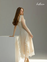 Creamy Elegance Dress