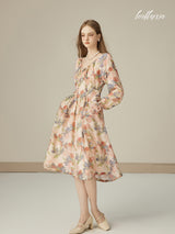 Spring Serenade Floral Dress